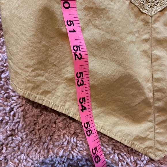 Free People Green, Spaghetti Strap, Maxi, Cotton Dress - Picture 12 of 16